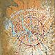 Painting acrylic fill with glitter abstraction 'Energy' 50h40 cm, Pictures, Volgograd,  Фото №1