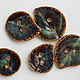 Order Ceramic buttons 'Leaves'(3). TinaRita. Livemaster. . Buttons Фото №3