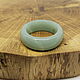 Order 20.25 R. Wide Green Aventurine Ring (ASH2025). Selberiya shop. Livemaster. . Rings Фото №3