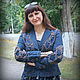 Order Jacket 'denim Little fantasy'. Shop Natalia Glebovskaya. Livemaster. . Suit Jackets Фото №3