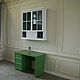 Writing table Green. Tables. Beautiful handcrafted furniture (7208327). My Livemaster. Фото №4