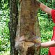 Шарф из шерсти с кашемиром экопринт. Шарфы. Мария Хабарова. Шарфы, платки. Ярмарка Мастеров.  Фото №4