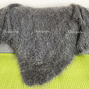 Аксессуары handmade. Livemaster - original item Shawls: grey down shawl 150h145 cm ( 321). Handmade.