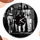 Часы-портрет на виниловой пластинке Bad Boys Blue, Часы из виниловых пластинок, Челябинск,  Фото №1