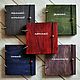 Coloured sketchbooks wood cover 16x16sm, Notebooks, Moscow,  Фото №1