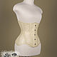 Бельевой корсет из сетки с мушками и кружевом. Корсеты. Shi Corset (Анна). Интернет-магазин Ярмарка Мастеров.  Фото №2
