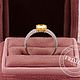Золотое кольцо с желтым бриллиантом 1,5 карата. Кольцо помолвочное. FROLOF JEWELRY. Ярмарка Мастеров.  Фото №6