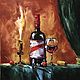 Картина маслом на холсте "Натюрморт с вином", Картины, Волгоград,  Фото №1