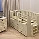 Детская кровать с высокими бортами. Мебель для детской. Bambini Letto. Эко мебель на заказ. Ярмарка Мастеров.  Фото №4