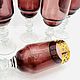 Винтаж: Комплект рюмок 6 шт. Стаканы винтажные. Наталия antikbeauty. Ярмарка Мастеров.  Фото №4