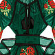 Dark green tulle dress "Rose Dreams". Dresses. Plahta Viktoriya. Online shopping on My Livemaster.  Фото №2