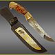Damascus knife z1551, Knives, Chrysostom,  Фото №1