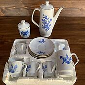 Винтаж handmade. Livemaster - original item Porcelain coffee set GDR vintage porcelain porcelain USSR. Handmade.
