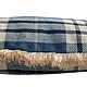 Декоративная подушка в клетку с бахромой. Элементы интерьера. Olga Agishina/ikat.decor. Ярмарка Мастеров.  Фото №4