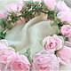 Order tiaras: Wreath with roses made of fabric. cbzybt. Livemaster. . Tiaras Фото №3