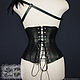 Утягивающий корсет из нат кожи. Корсеты. Shi Corset (Анна). Ярмарка Мастеров.  Фото №4