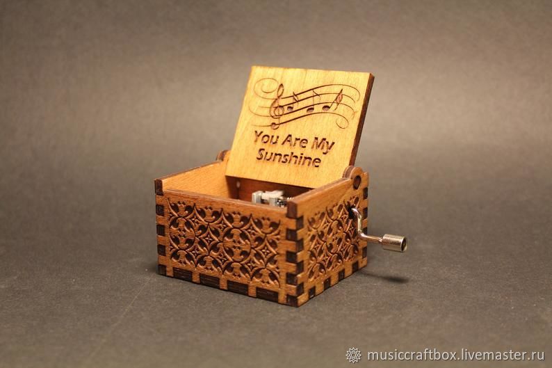 You Are My Sunshine music box with Jamie Davis melody, Musical souvenirs, Krasnodar,  Фото №1