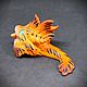 Tiger Dragon-bubble. Miniature figurines. Logovo Snezhnogo Drakona (YouD). Online shopping on My Livemaster.  Фото №2