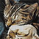 Order Kit embroidery with beads "In my arms!!!". Beaded embroidery from Laura. Livemaster. . Embroidery kits Фото №3