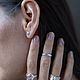 Кольцо «Ручеек». Кольца. Alena Fleur jewelry (alena-fleur). Интернет-магазин Ярмарка Мастеров.  Фото №2