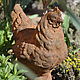 Chicken figurine for the garden aged Provence Vintage. Figurines. Decor concrete Azov Garden. Online shopping on My Livemaster.  Фото №2