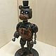 Игнайт Фредди (Ignited Freddy) из полимерной глины. Скульптуры. Potomu-chto. Интернет-магазин Ярмарка Мастеров.  Фото №2