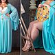 Заказать Пляжная туника/пеньюар. Модный плюс-сайз (plussize-shop). Ярмарка Мастеров. . Туники Фото №3