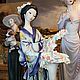 Винтаж: Гейша.Capodimonte.Италия.armani.Статуэтка.Каподимонте. Статуэтки винтажные. Антик.Декор.Винтаж. Ярмарка Мастеров.  Фото №4