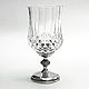Glass of red wine from thick glass on the leg of the EMPIRE from the computer, Wine Glasses, Zhukovsky,  Фото №1