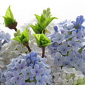 Украшение для прически "Веточки фрезии " цветы в свадебную прическу