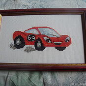 Картины и панно handmade. Livemaster - original item "Red Ferrari". Handmade.