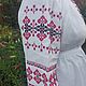 Women's shirt with traditional embroidery. Concert costume. Suits. MARUSYA-KUZBASS (Marusya-Kuzbass). Online shopping on My Livemaster.  Фото №2