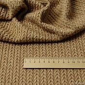 Материалы для творчества handmade. Livemaster - original item Fabrics:BRAID KNITWEAR -BEIGE- ITALY. Handmade.