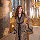 Заказать Леопардовый пеньюар Хищница. Дизайн-студия Slada Fashion. Ярмарка Мастеров. . Халаты Фото №3