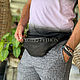 Men's Python leather waist bag, Waist Bag, Moscow,  Фото №1