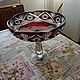 Заказать Винтаж: Марганцевое стекло,СССР 2 вазы для фруктов. MariaDi (vintage70parfume). Ярмарка Мастеров. . Вазы винтажные Фото №3