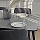 Кухонный раздвижной стол Бетон 120х70 и 4 стула Дублин. Стулья. NGVK-Mebel. Ярмарка Мастеров.  Фото №9