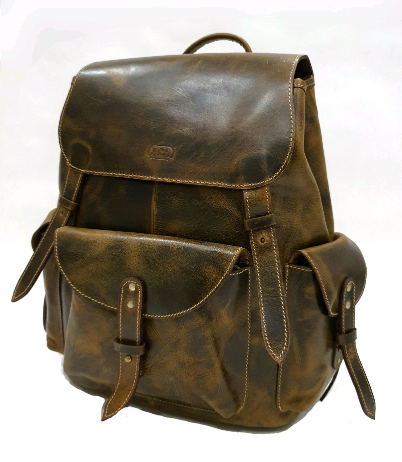 Рюкзак кожаный в интернет-магазине Ярмарка Мастеров по цене 13990 ...