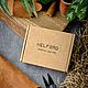 Кошелек кожаный ручной работы черный матовый HELFORD Compact. Кошельки. HELFORD изделия из натуральной кожи. Ярмарка Мастеров.  Фото №5