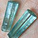 Aquamarines(crystals), pair 30/10/8 mm, Sherlova Gora, Transbaikalia, Minerals, St. Petersburg,  Фото №1