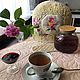 Грелка на чайник «Чайные розы». Чехлы для посуды. Марина Нурматова (mumzyk). Ярмарка Мастеров.  Фото №6