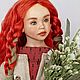 Сонечка Интерьерная кукла. Интерьерная кукла. Куклы Александры Шнайдер (alexashnayder). Ярмарка Мастеров.  Фото №4