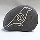 Stone petroglyph Sakhalin Raven, Stones, Tymovskoe,  Фото №1