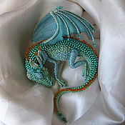 Украшения handmade. Livemaster - original item Brooch dragon 