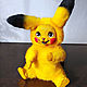 Пикачу покемон. Мягкие игрушки. Tianaris Toys. Ярмарка Мастеров.  Фото №4