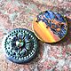 Pocket mirror 'Dreams come true! ' Paris. Pocket mirrors. BronvenGift (bronven). My Livemaster. Фото №7
