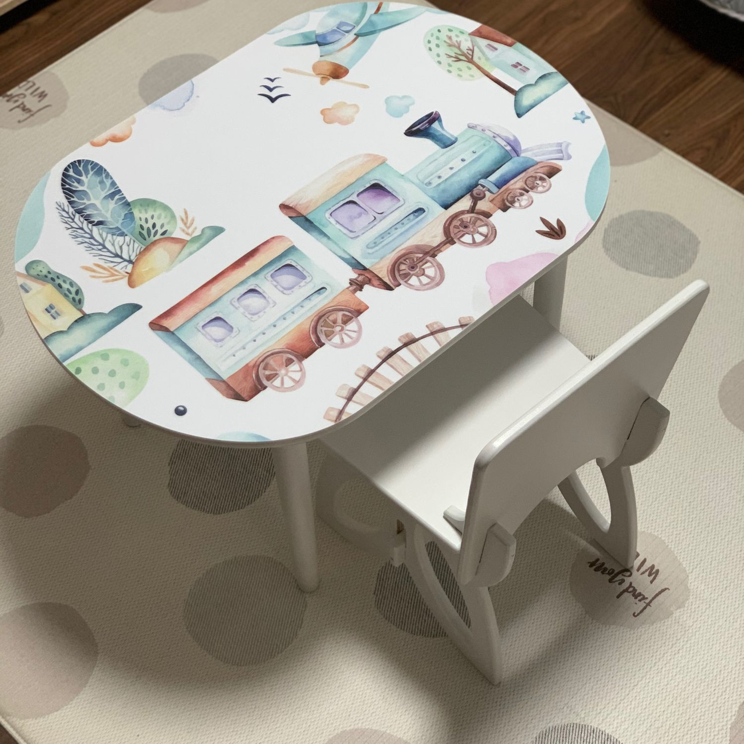 Стол детский и стул из дерева в интернет-магазине на Ярмарке Мастеров ...