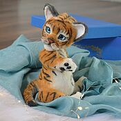 Куклы и игрушки handmade. Livemaster - original item Teddy Animals: Tiger Teddy.. Handmade.