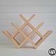 Wine shelf 'Sota lite' for 8 bottles. Shelving. Color Wood. My Livemaster. Фото №4