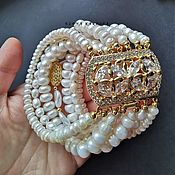 Украшения handmade. Livemaster - original item Bracelet . Pearl. Handmade.